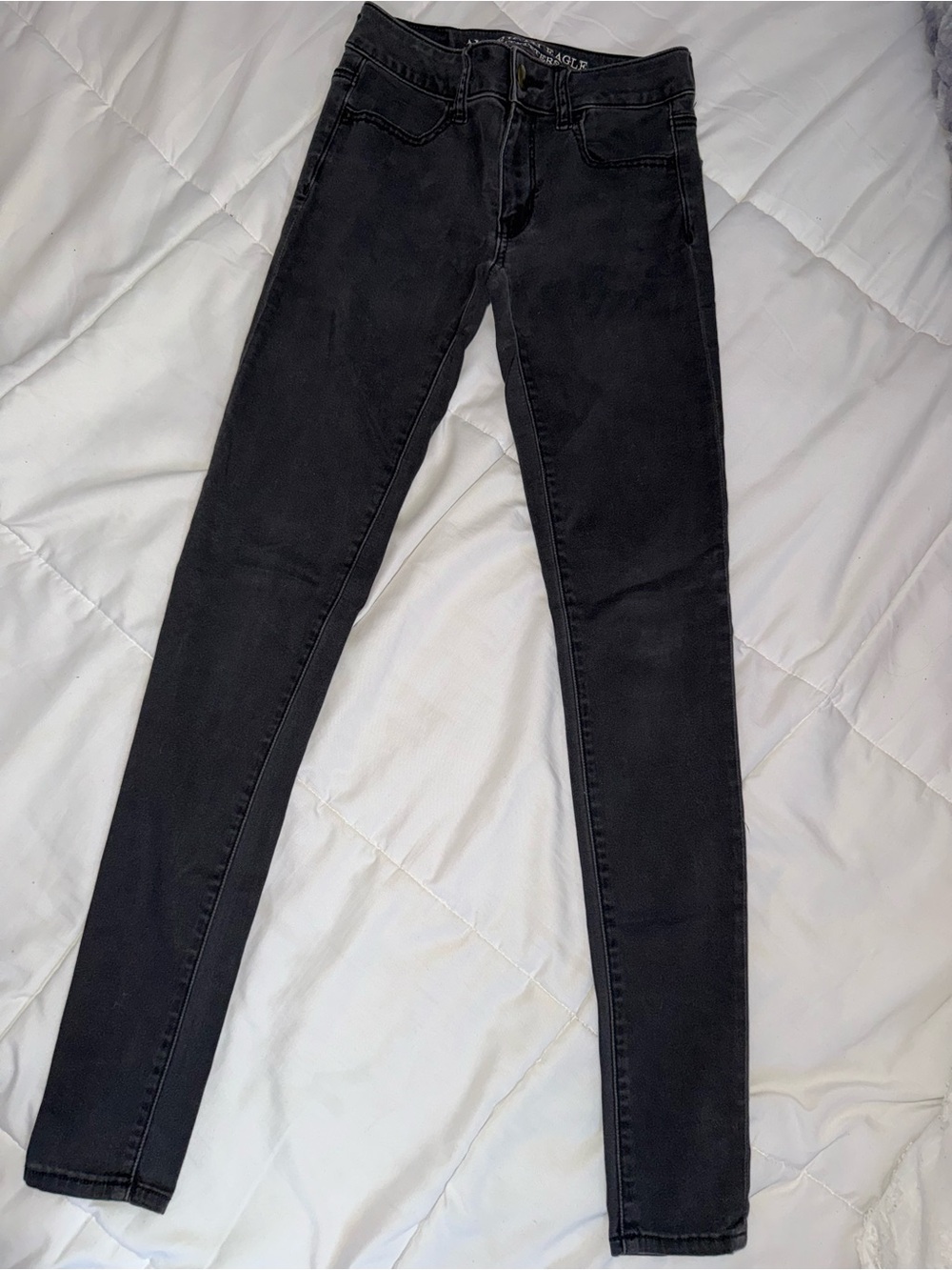 American Eagle Outfitters Black Super Stretch Jeans